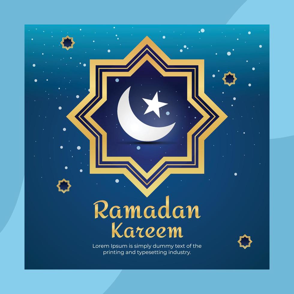 Ramadan Verkauf Sozial Medien Post Vorlage, Ramadan kareem groß Verkauf Post, und Geschichte Banner vektor