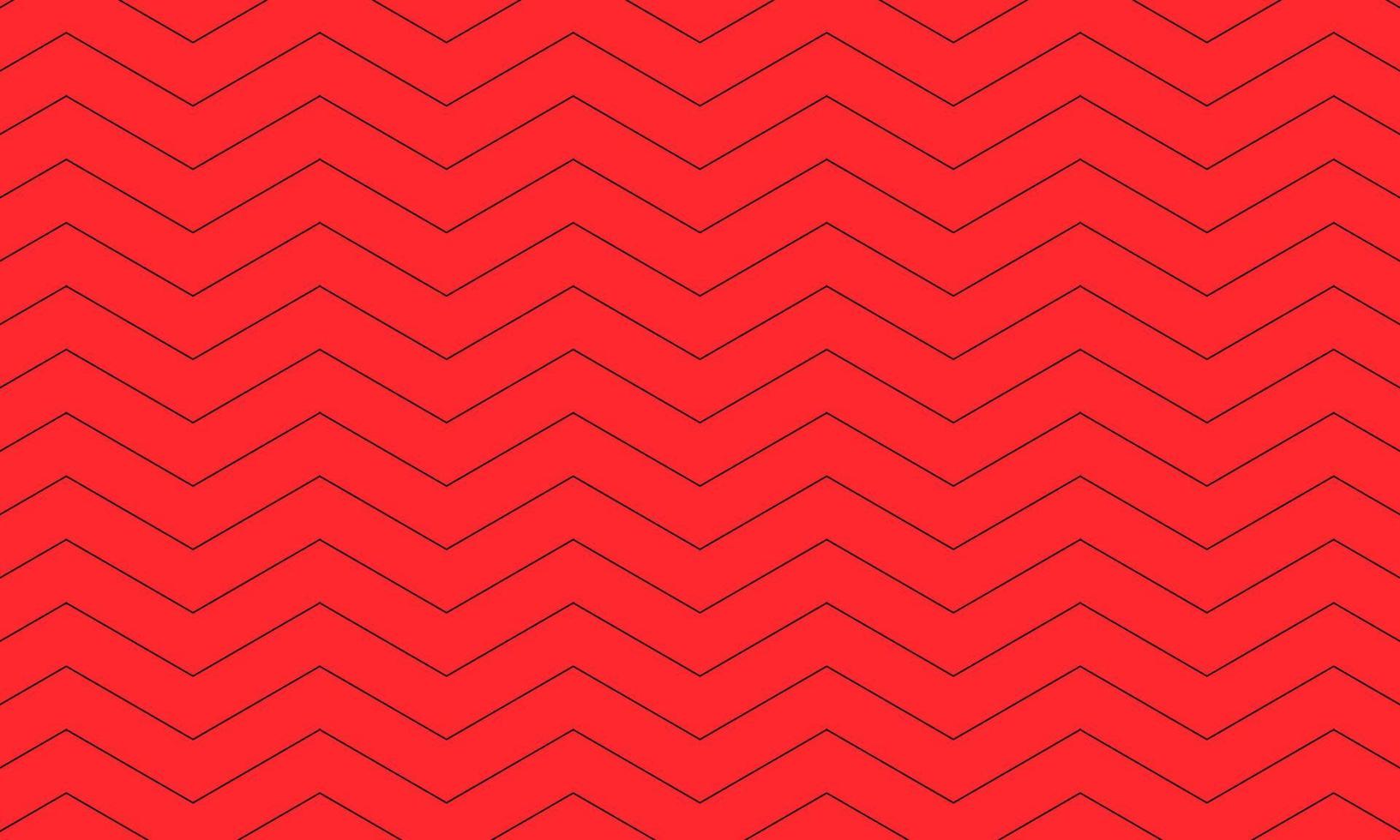 rot abstrakt Hintergrund mit Zickzack- und nahtlos Muster. geometrisch Stil Lager Vektor. vektor