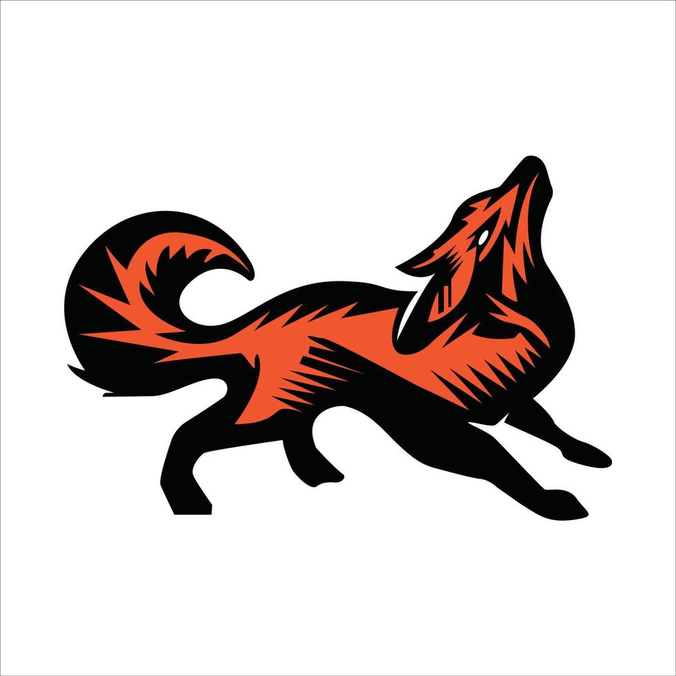 das Fuchs Vektor Logo Symbol