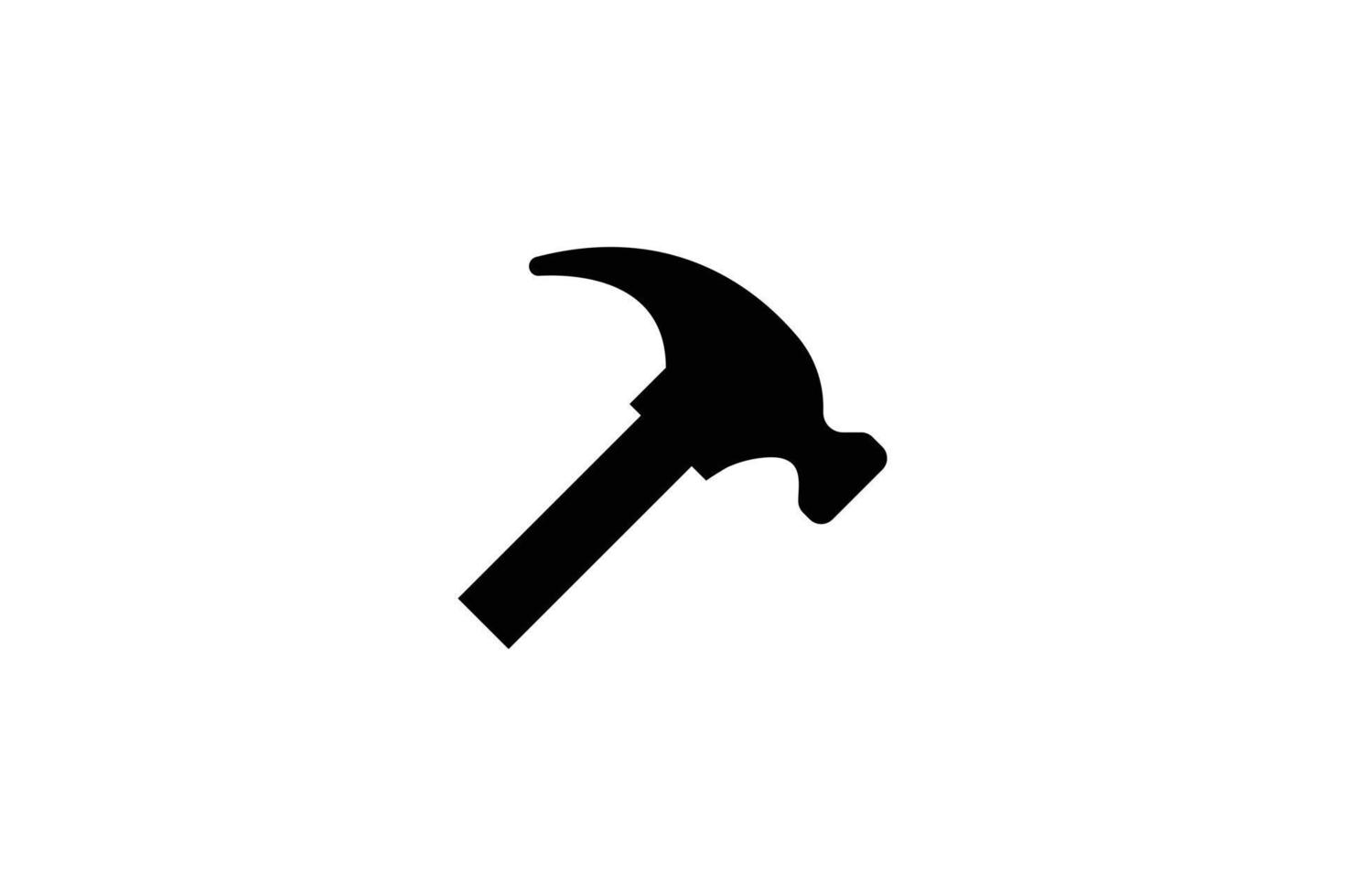 Hammer Symbol Vektor Design Vorlage