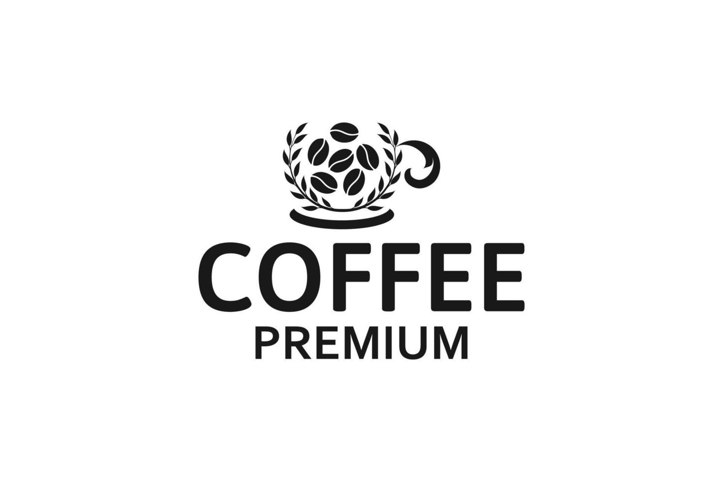 Typografie Kaffee t Hemd Design Vorlage. Typografie Kaffee Poster Design Vektor Vorlage. Kaffee Geschäft Logo. Kaffee Log Design Vorlage