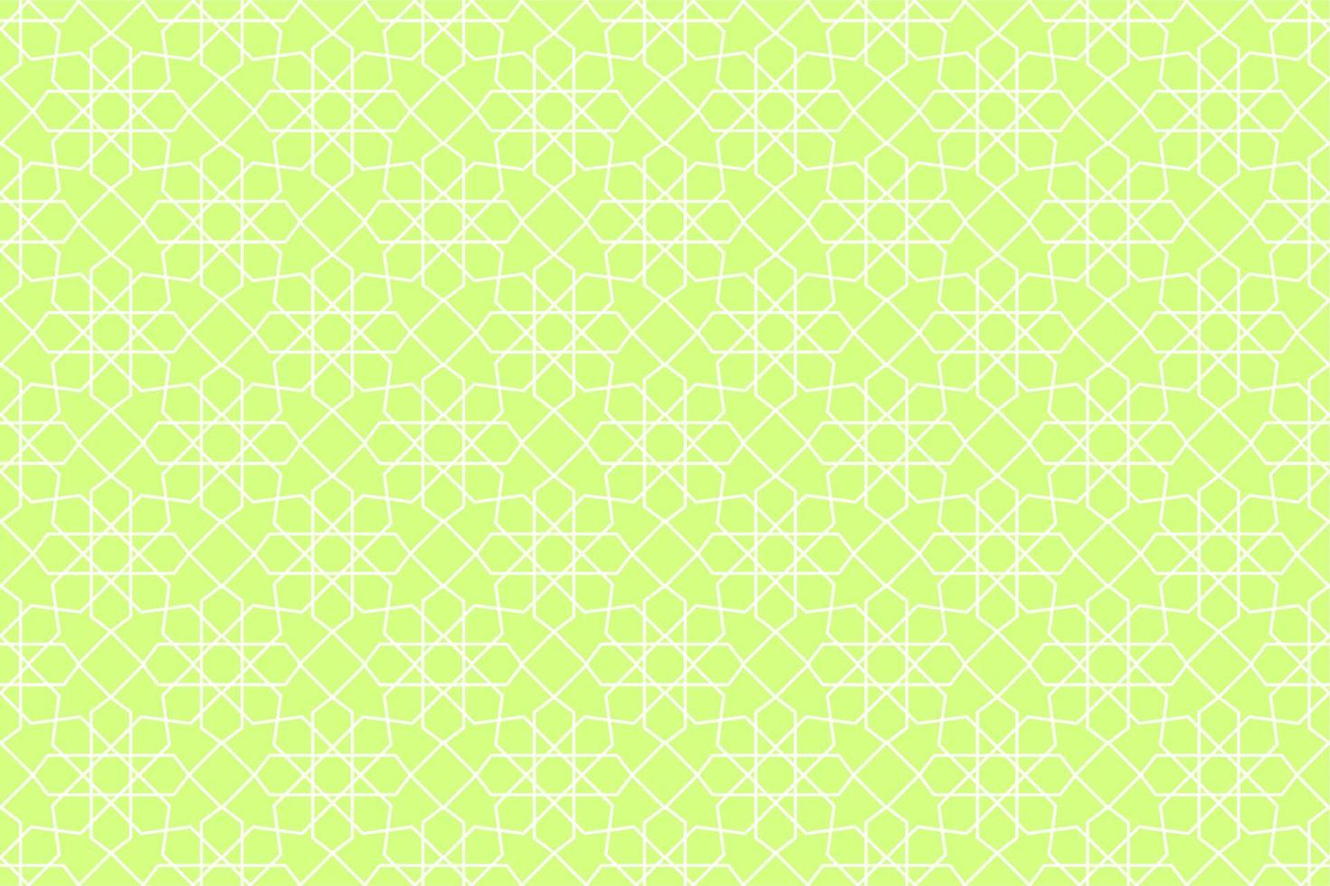 islamic bakgrund på grön Färg. Ramadhan kareem bakgrund. eid mubarak bakgrund. sömlös geometrisk mönster. vektor