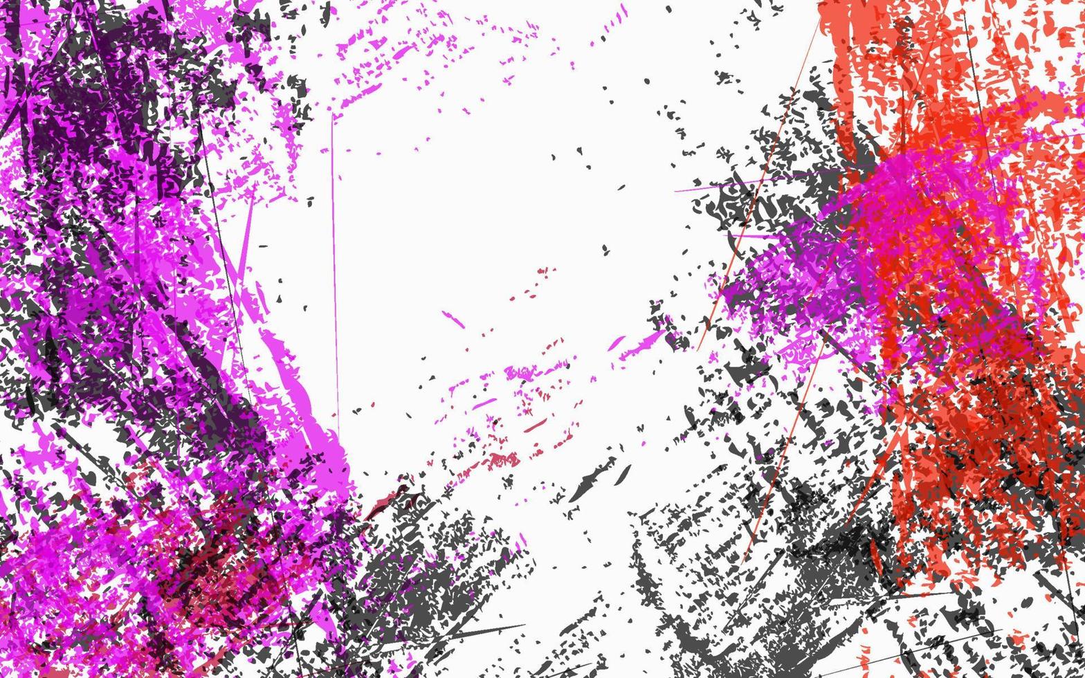 abstrakt Grunge Textur bunt Hintergrund Spritzen Farbe vektor