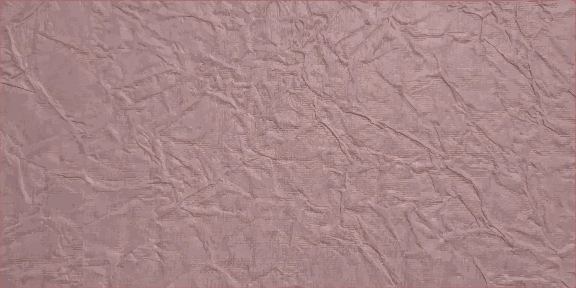 abstrakt mjuk rosa textur av skrynkliga papper, bakgrund och tapet. rosa vektor illustration.