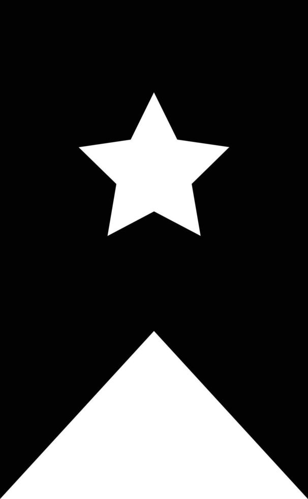 Liebling Symbol mit Weiß Star . Lesezeichen Symbol Vektor