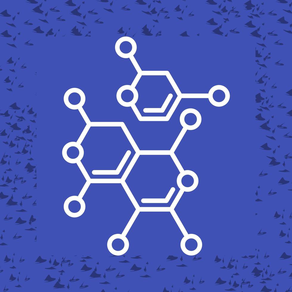 Vektorsymbol für Moleküle vektor