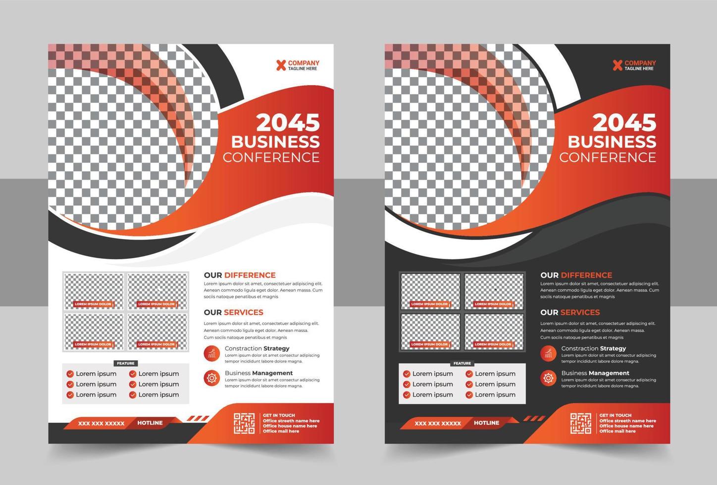 företag flygblad affisch broschyr broschyr omslag design layout bakgrund, två färger schema, vektor mall