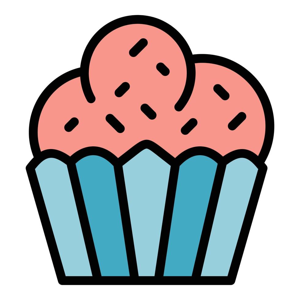 Muffin Symbol Vektor eben