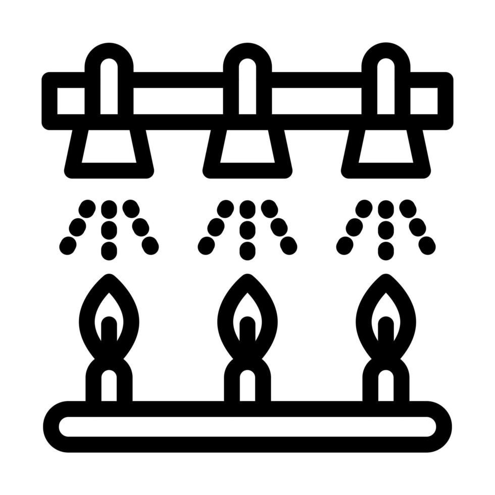 Bewässerungssystem-Icon-Design vektor