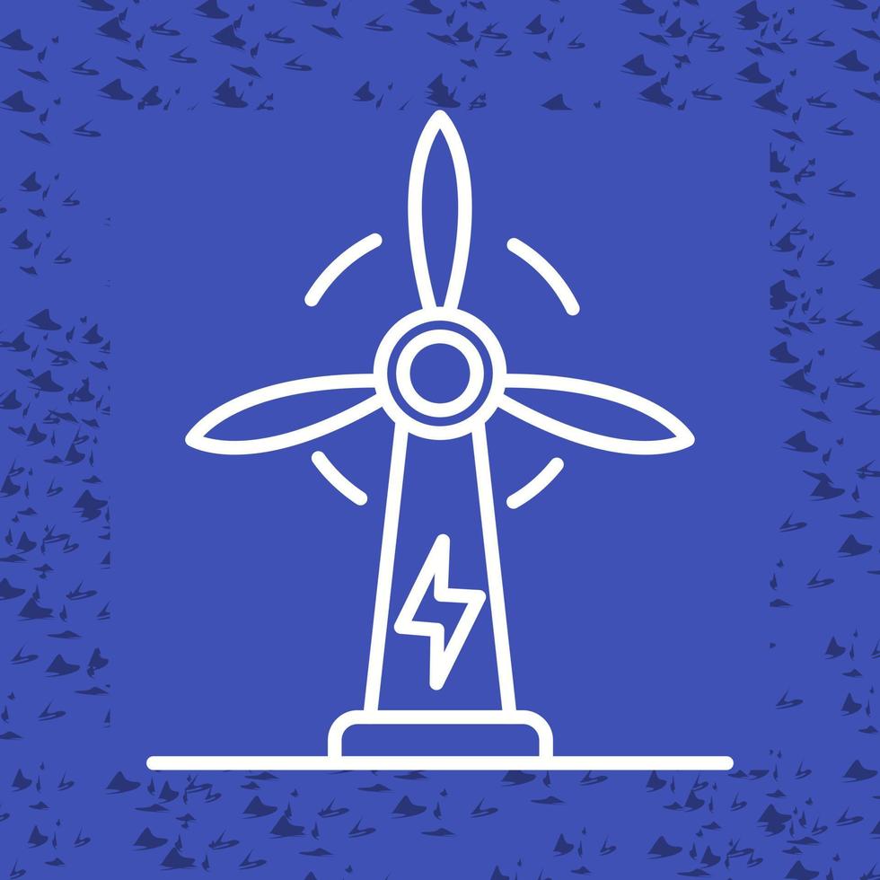 Vektorsymbol für Windkraft vektor