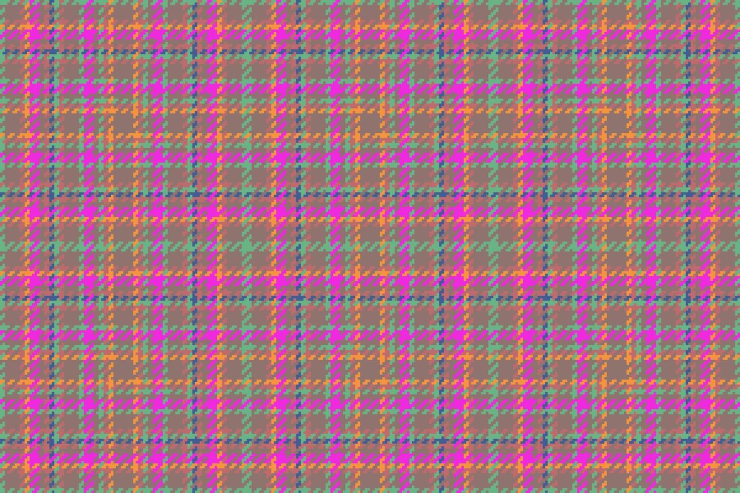 Vektor Textur überprüfen. nahtlos Tartan Hintergrund. Textil- Stoff Muster Plaid.