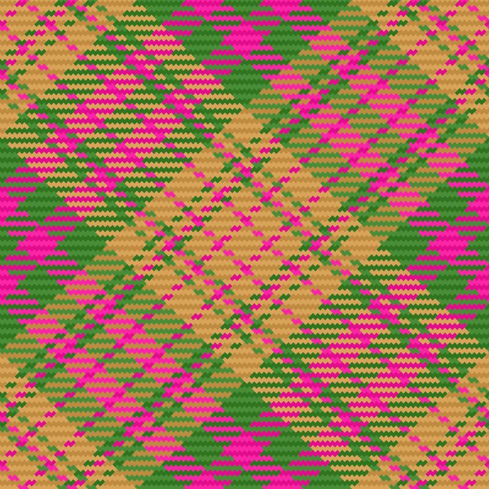 textil- tyg pläd. sömlös kolla upp bakgrund. textur mönster vektor tartan.