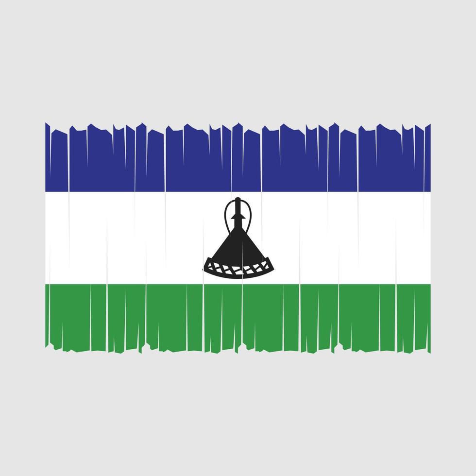 Libanon Flagge Vektor Illustration