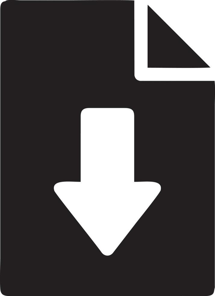 ladda ner ikon symbol bild vektor. illustration av de ner ladda design. eps 10 vektor