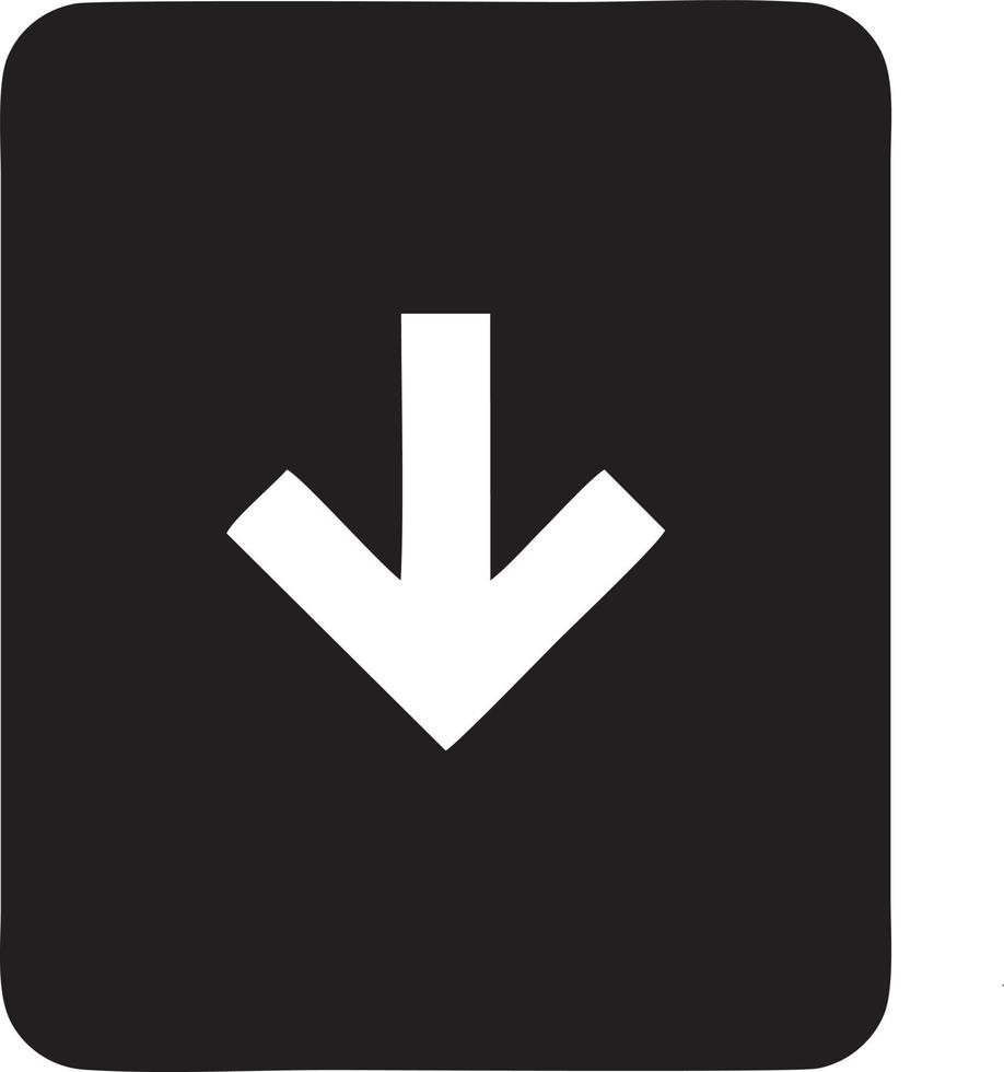 ladda ner ikon symbol bild vektor. illustration av de ner ladda design. eps 10 vektor