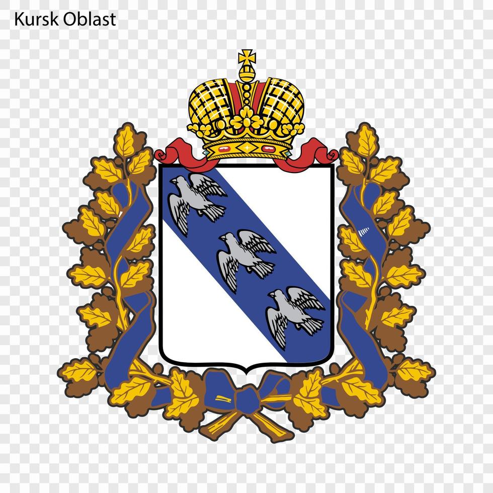 Emblem von Provinz von Russland vektor