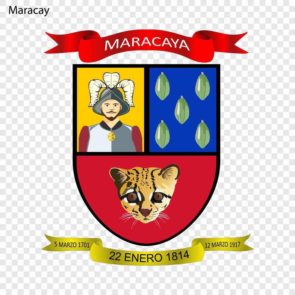 Emblem Stadt von Venezuela vektor