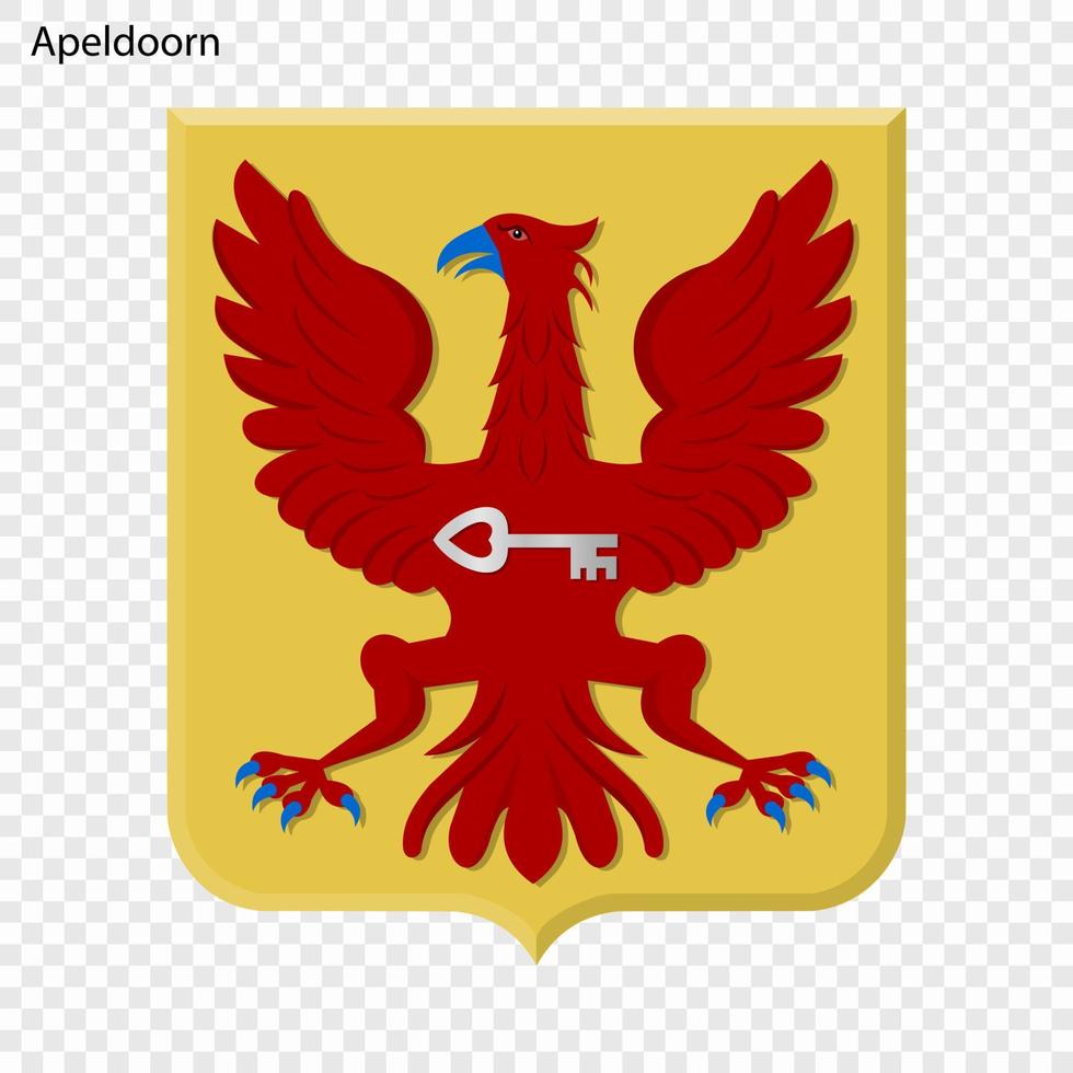 Emblem von apeldoorn vektor