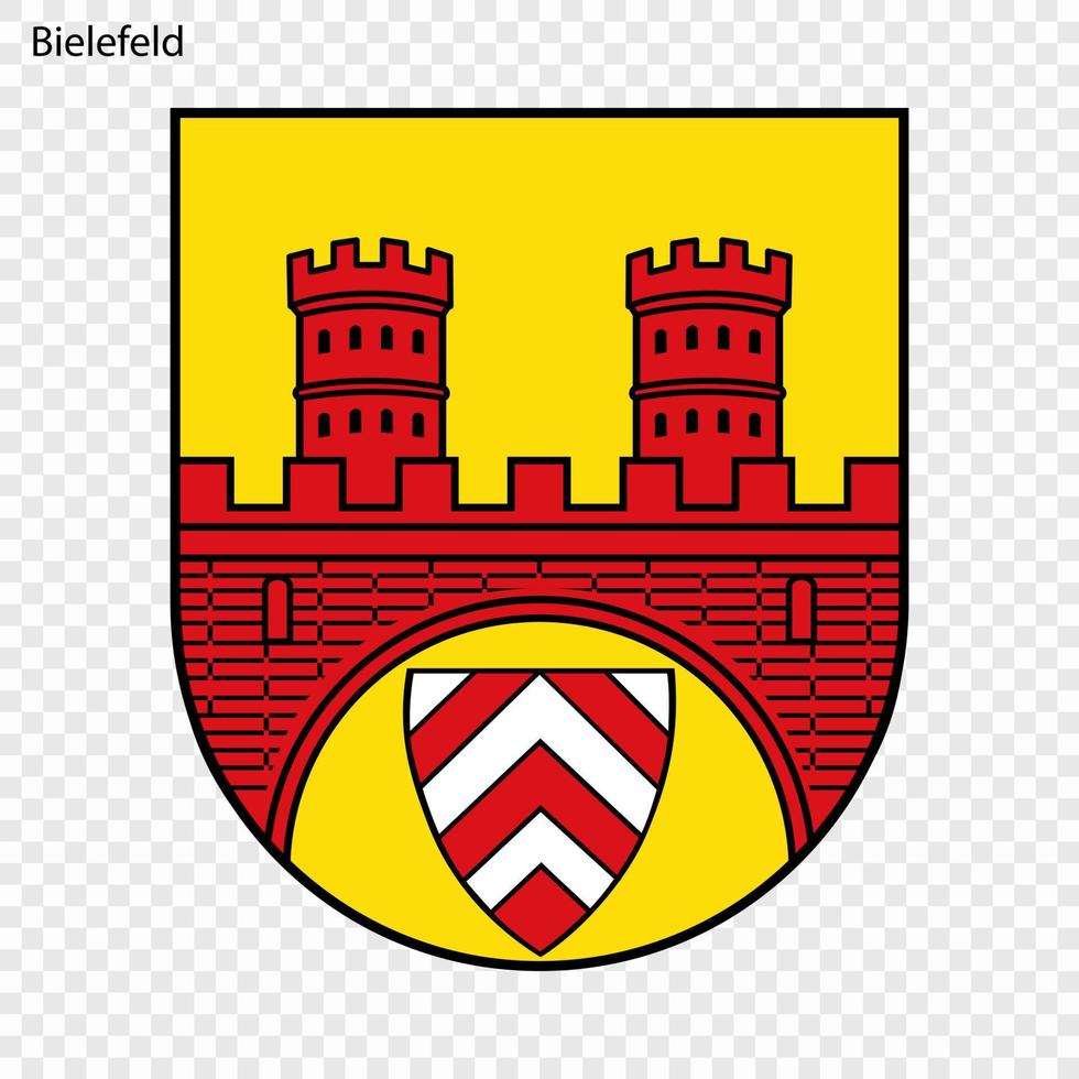 Emblem von Bielefeld vektor