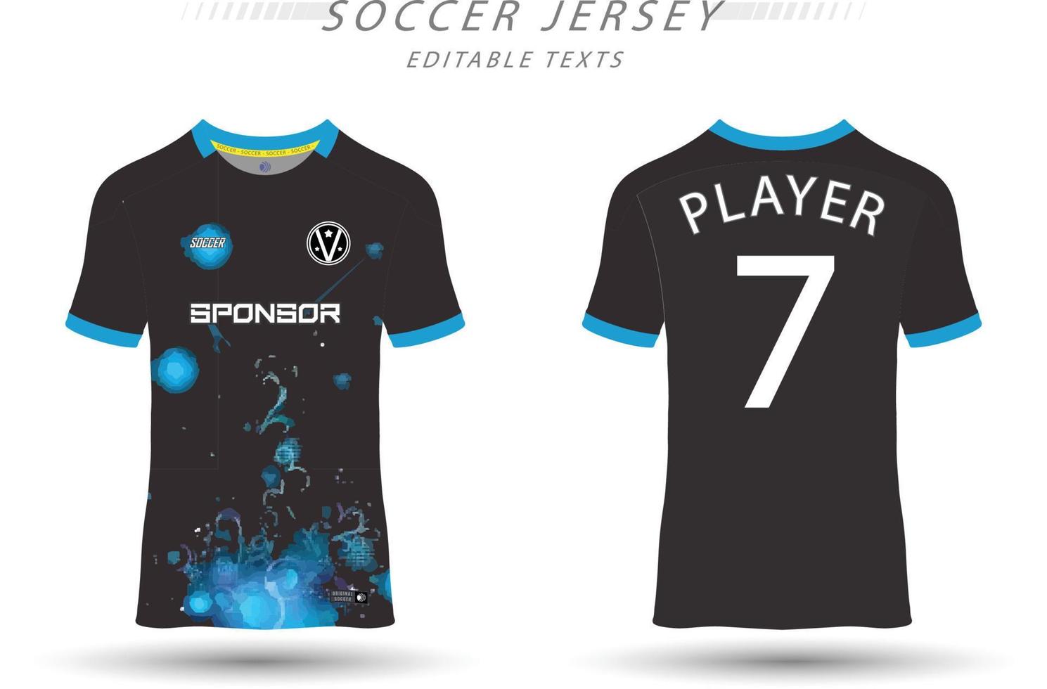 bäst vektor fotboll jersey mall sport t skjorta design