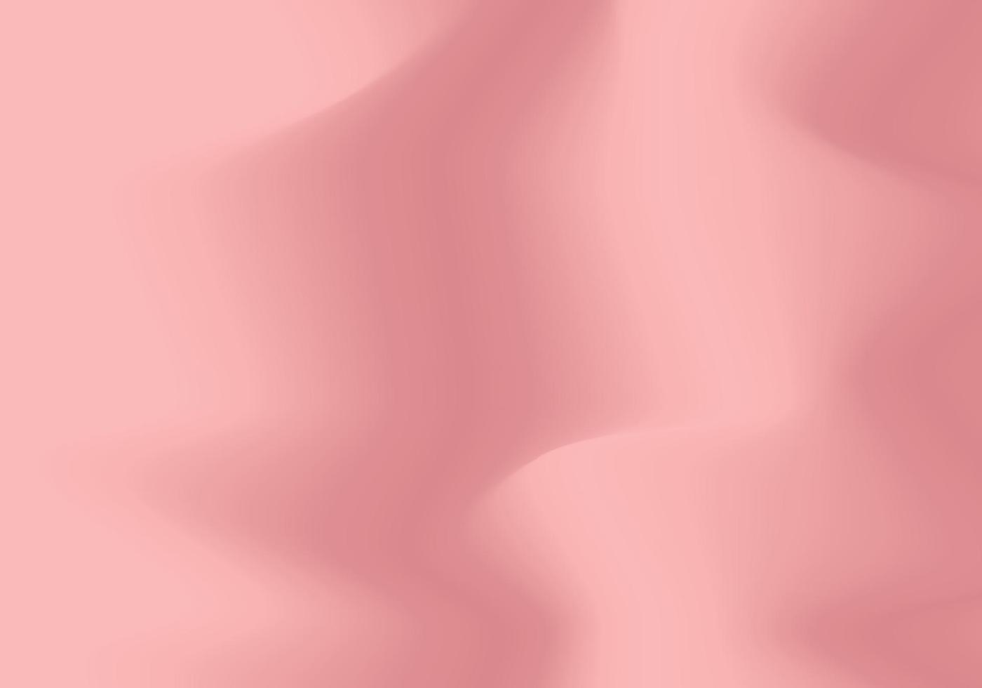 abstrakt glatt Rosa Welle Gittergewebe Gradient Hintergrund Design, Sanft Rosa Pastell- Hintergrund Vorlage Vektor