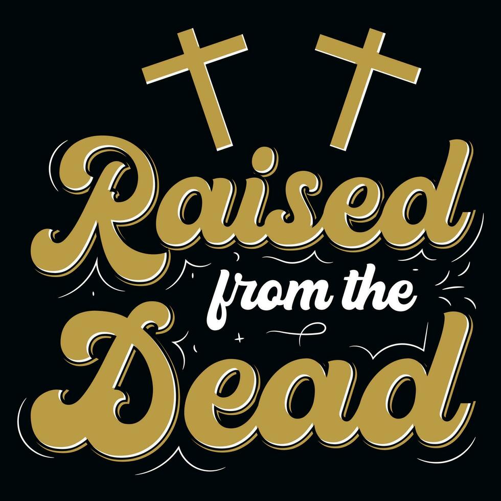 Gott Jesus typografisch T-Shirt Design vektor