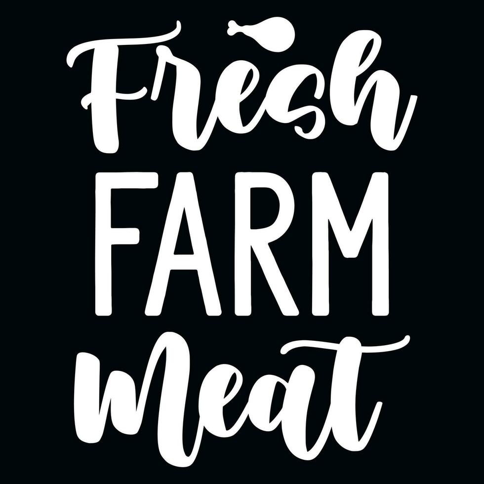 Bauernhof oder Landwirtschaft Farmer typografisch T-Shirt Design vektor