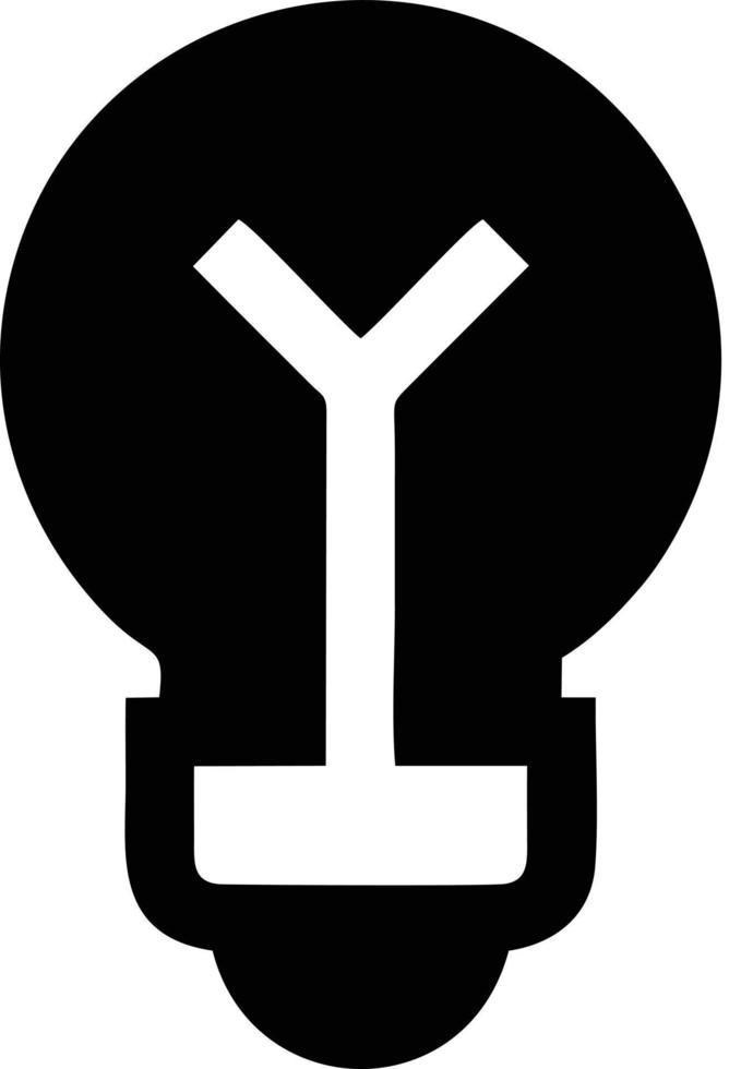 Idee Lösung Symbol Symbol Vektor Bild. Illustration von das kreativ Innovation Konzept Design. eps 10