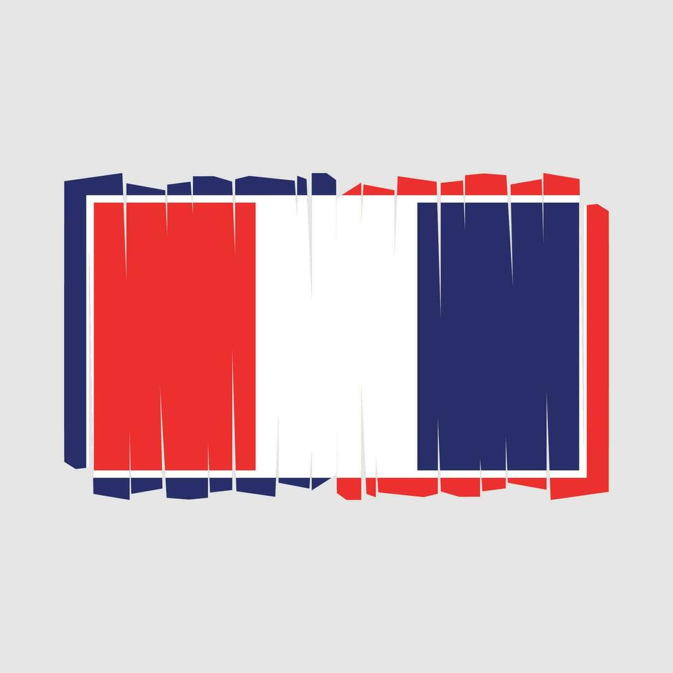 Frankreich Flagge Vektor