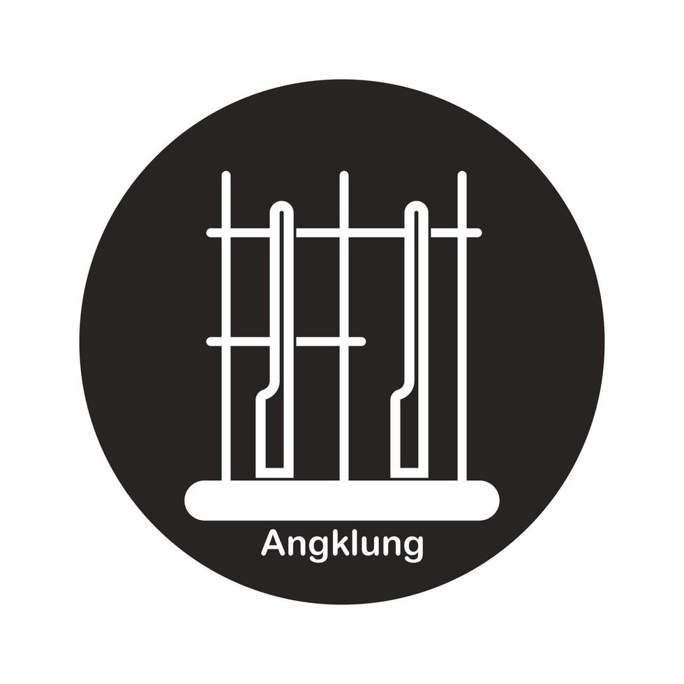 angklung Symbol Vektor