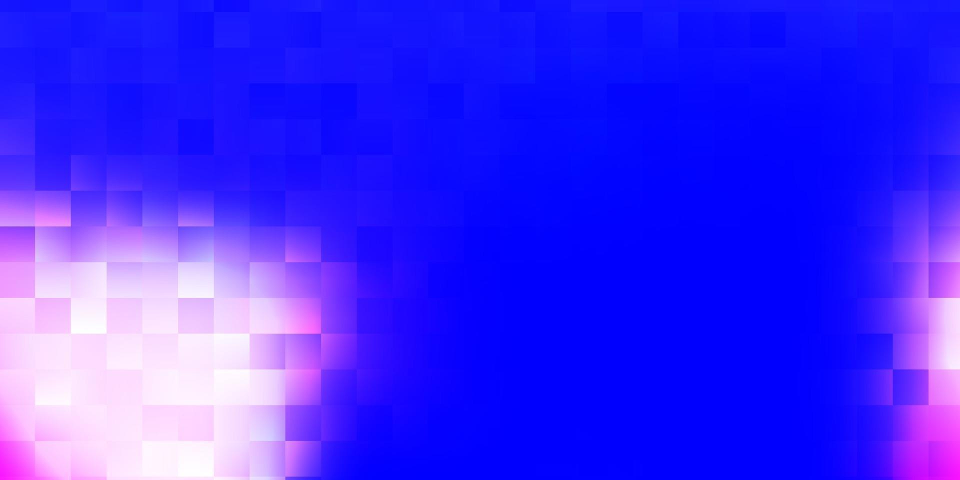 ljusrosa, blå vektormall med abstrakta former. vektor