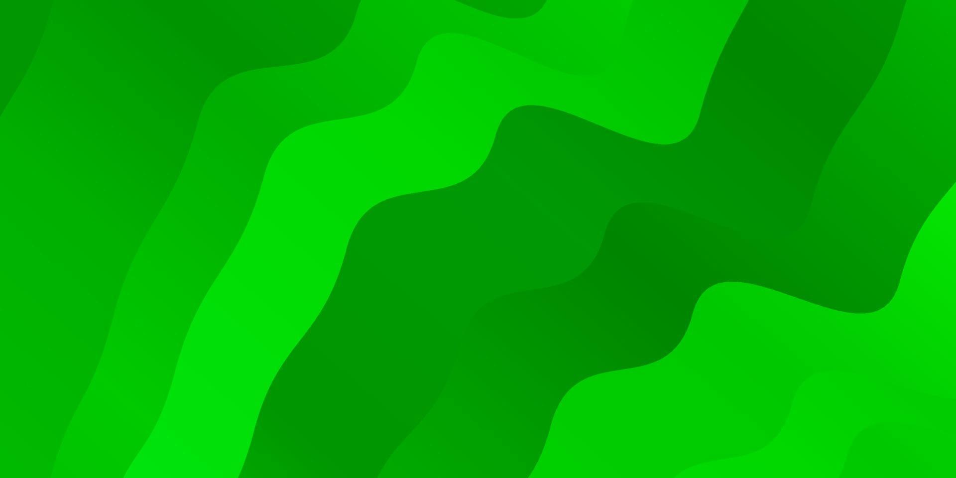 hellgrüner Vektorhintergrund mit Linien. vektor