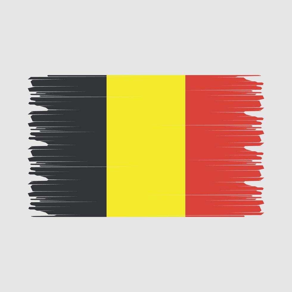 Belgien flagga illustration vektor