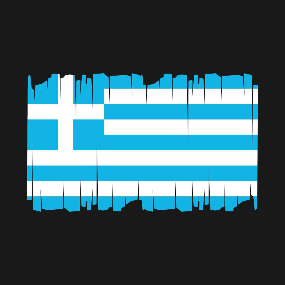 grekland flagga vektor illustration
