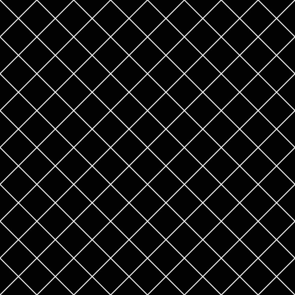 Weiß und schwarz nahtlos diagonal Gitter Muster vektor
