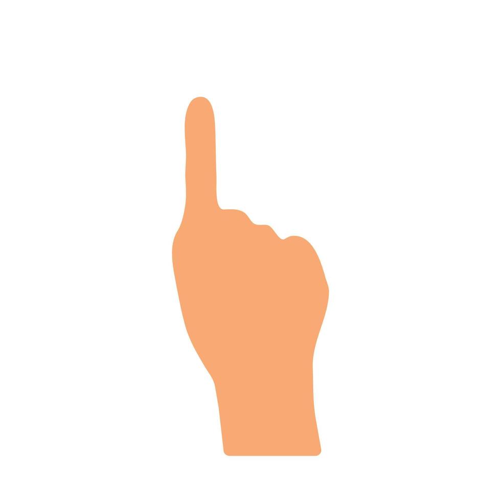 Hand Symbol zeigen vektor