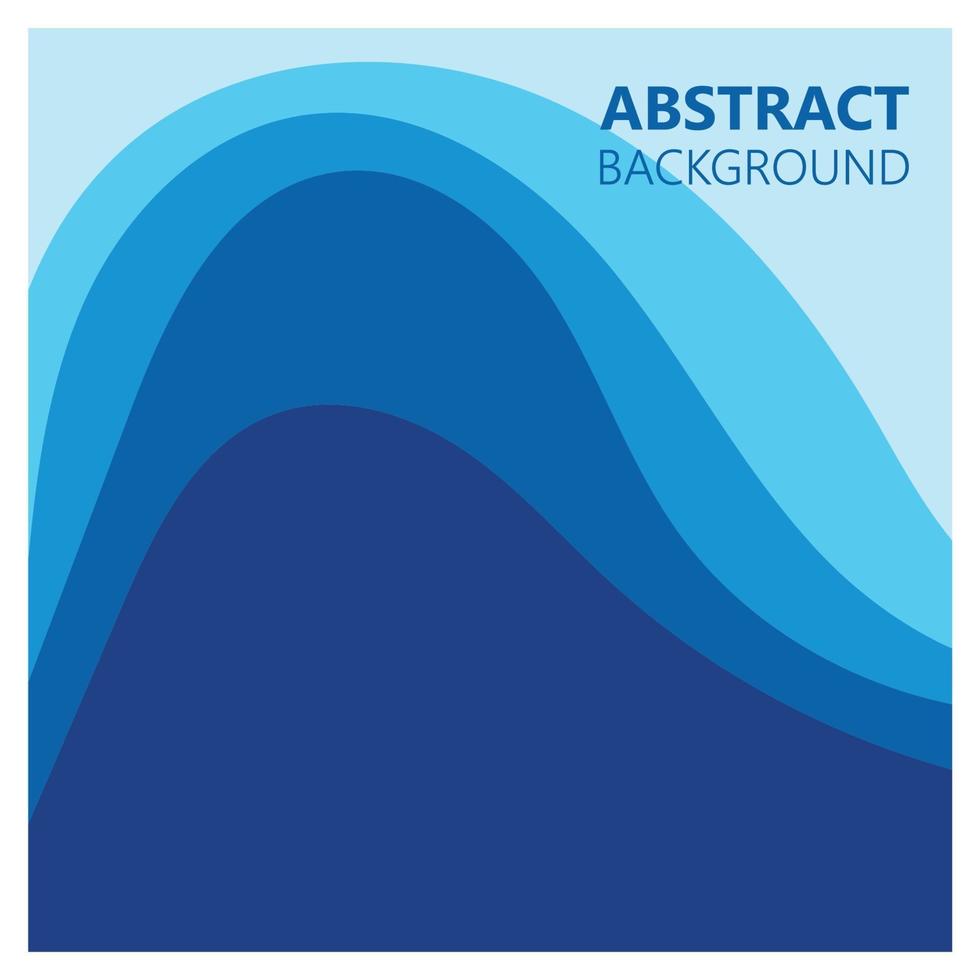 abstrakt vattenvåg design bakgrund vektor