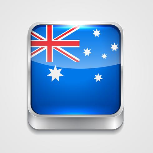 Australiens flagga vektor