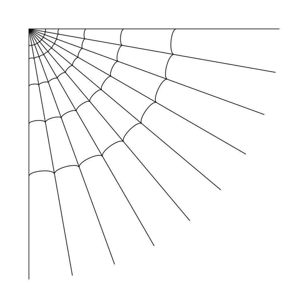Spinnennetz Symbol vektor