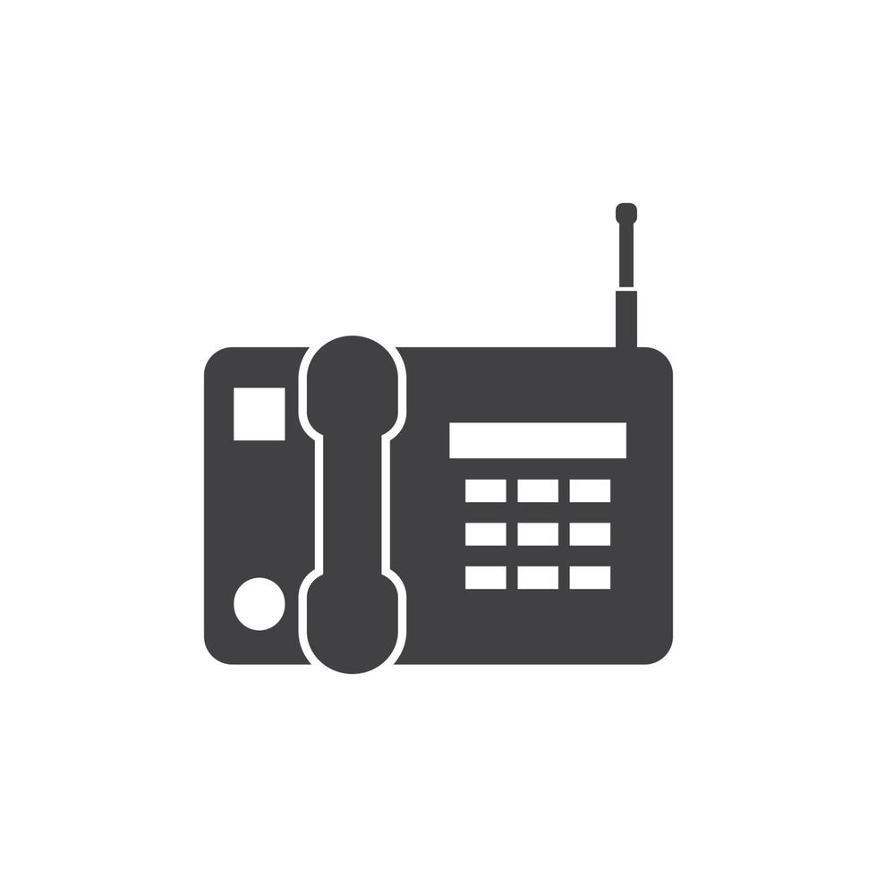 telefon ikon vektor illustration design