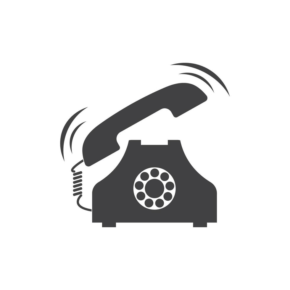 Telefon Symbol Vektor Illustration Design