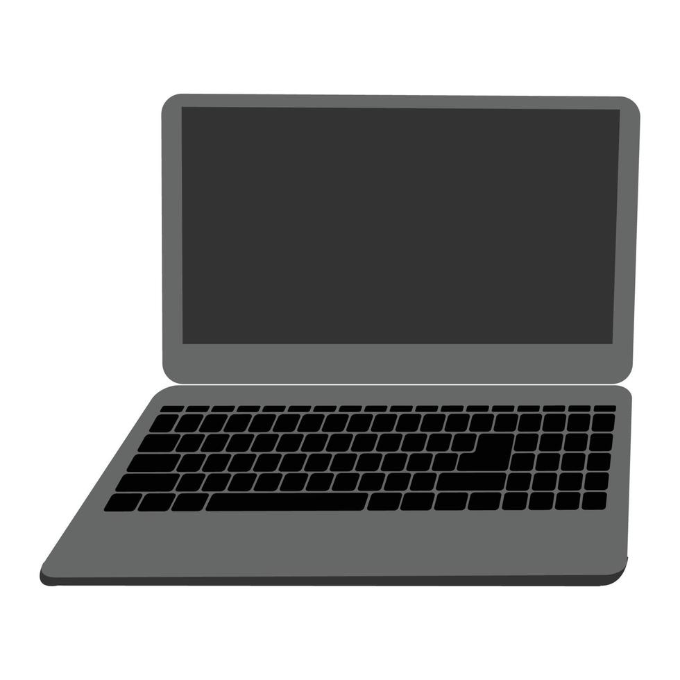 laptop ikon vektor