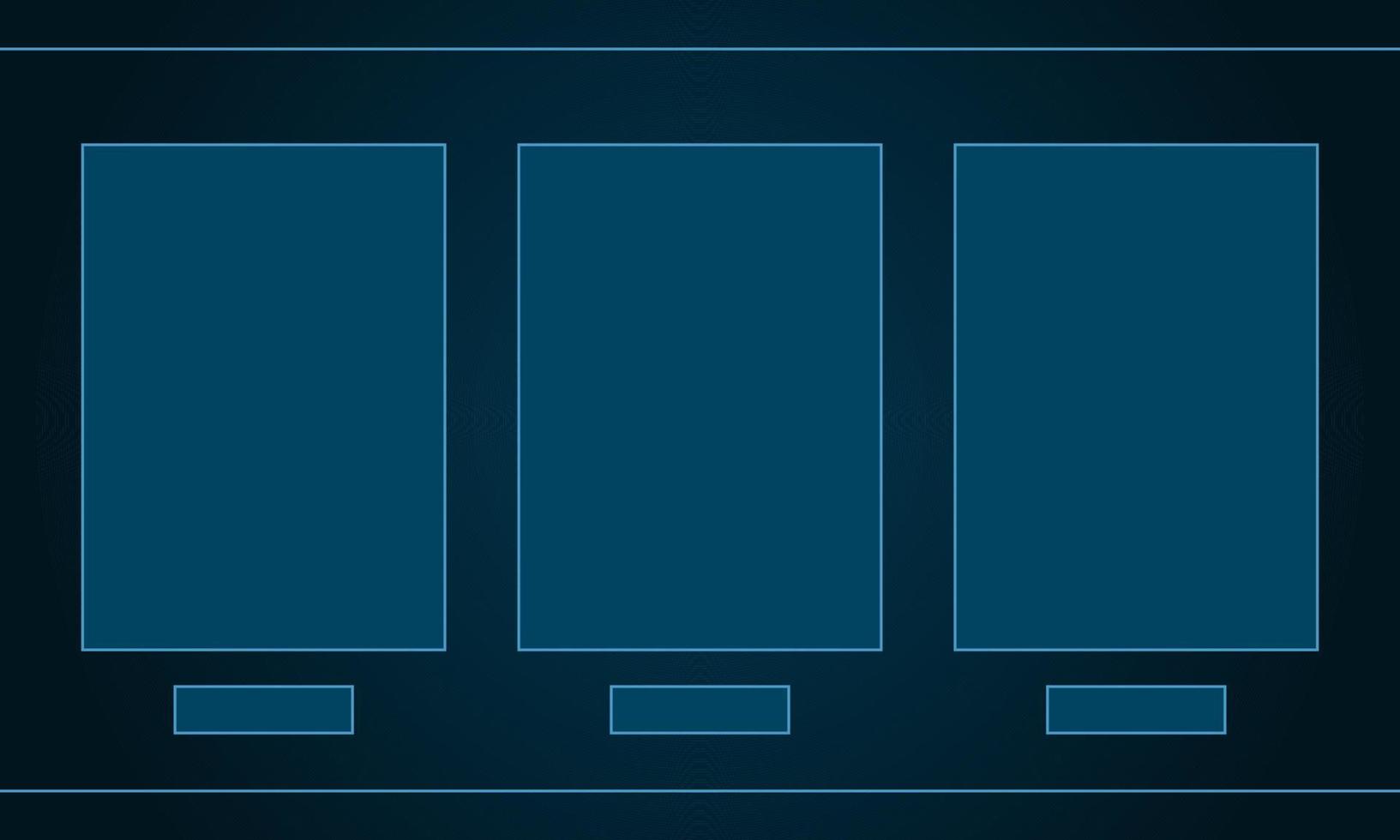 sci fi hud futuristisch Frames Rechtecke Vorlagen einstellen Hi-Tech ui zum Geschäft und Gesundheitswesen Anwendungen Netz Handy, Mobiltelefon Vektor Design