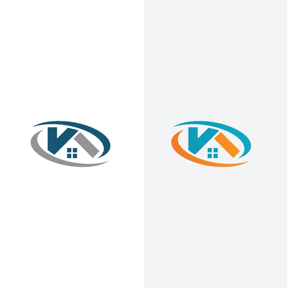 Home Logo Vektor Icon Vorlage