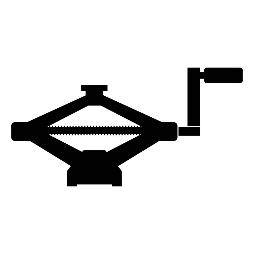 Auto Jack Symbol vetor vektor