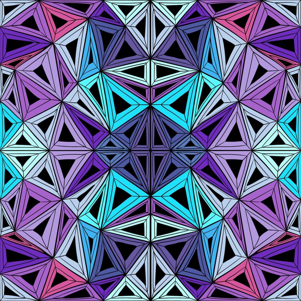 nahtloses geometrisches Muster vektor