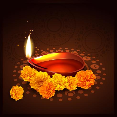 indisches Festival von Diwali vektor