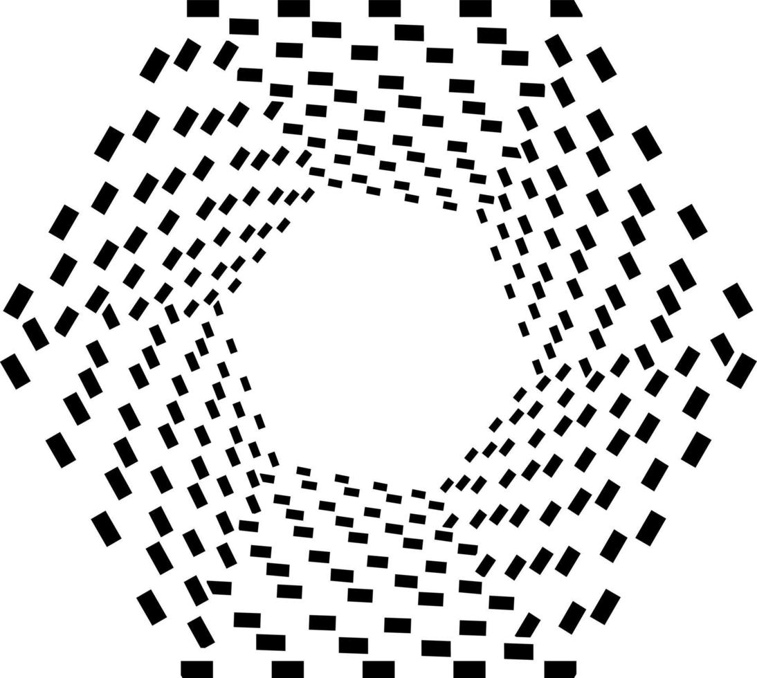 dynamisch Vektor Hexagon gestalten Das Sie können verwenden wie Logo, Symbol, Hintergrund, Symbol, usw.