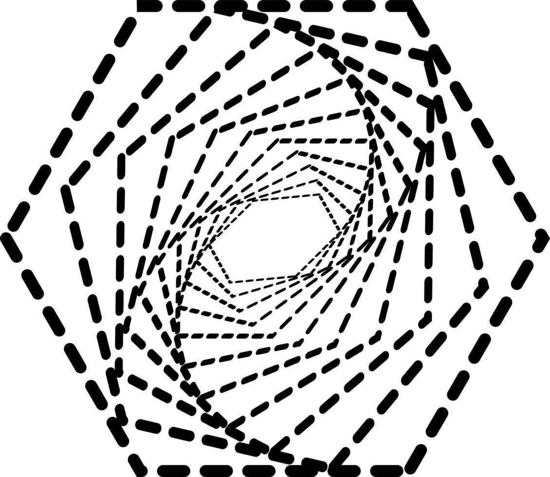 dynamisk vektor sexhörning form den där du kan använda sig av som logotyp, symbol, bakgrund, ikon, etc.