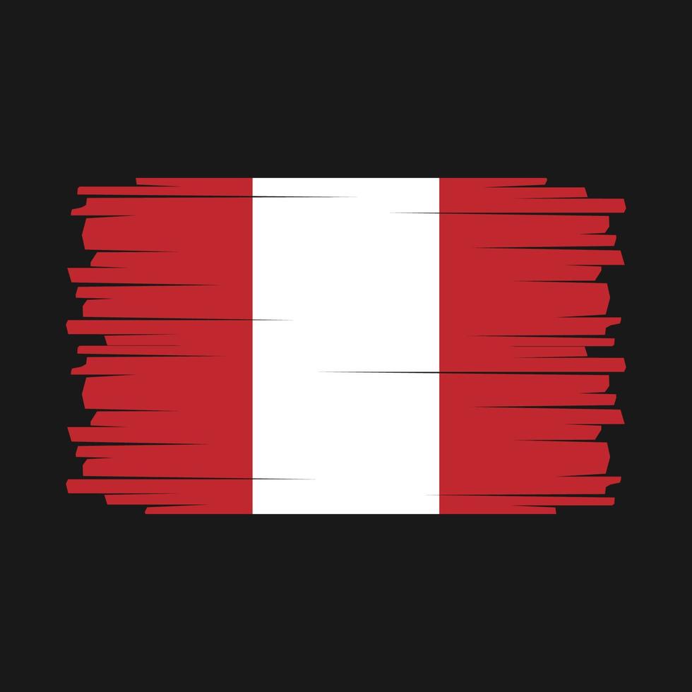 peru flagge vektor